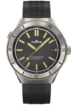 Fortis Marinemaster M-44 Black Resin Gold COSC Limited Edition F8120015