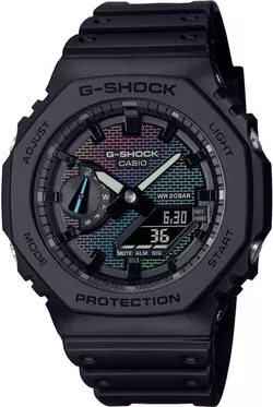 Casio G-Shock GA-2100RW-1AER Rainbow Brick Wall Series