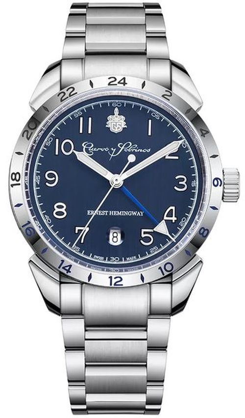 Cuervo y Sobrinos Historiador Hemingway GMT The Fisherman 3192B.1B