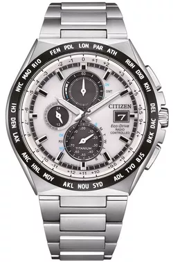 Citizen Worldtime Radio Controlled Super Titanium AT8238-84A