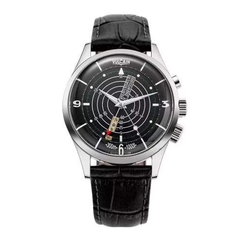 Vulcain Nautical Heritage - Black White Luminova